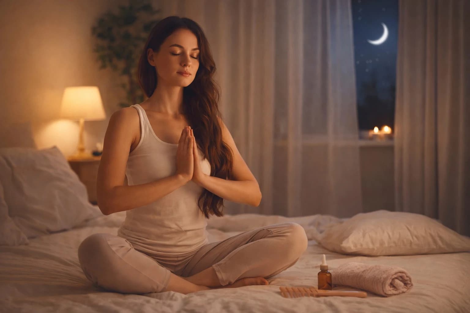 Bedtime Yoga for Hair Growth: 5 Easy Poses to Reduce Hair Fall Naturally