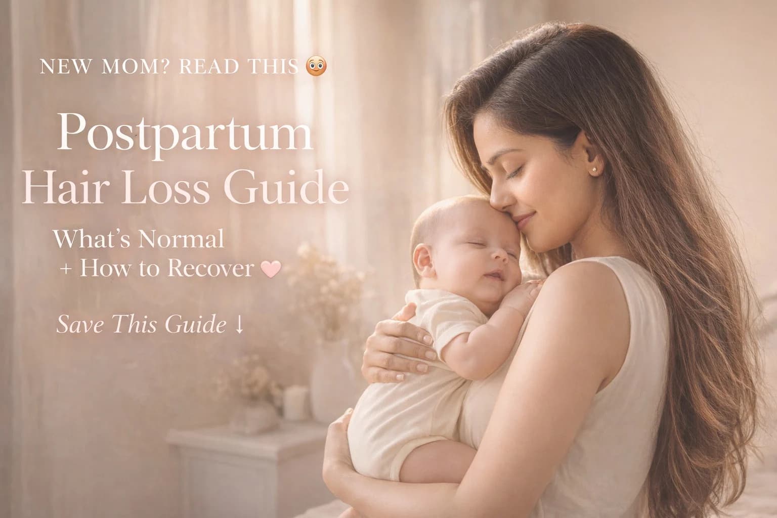 Postpartum Hair Loss Timeline: What’s Normal & How to Regrow Hair Naturally