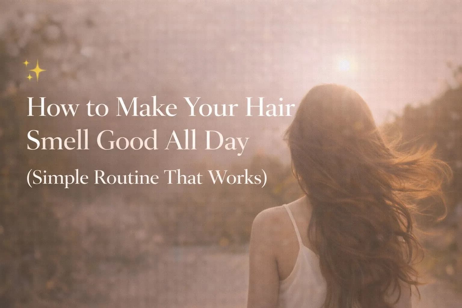 ✨ How to Make Your Hair Smell Good All Day(Simple Routine That Works)