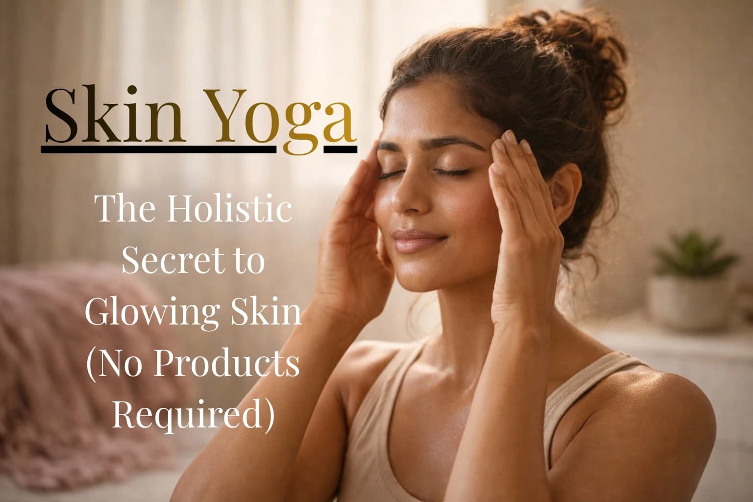 🌿 Skin Yoga: The Holistic Secret to Glowing Skin (No Products Required)