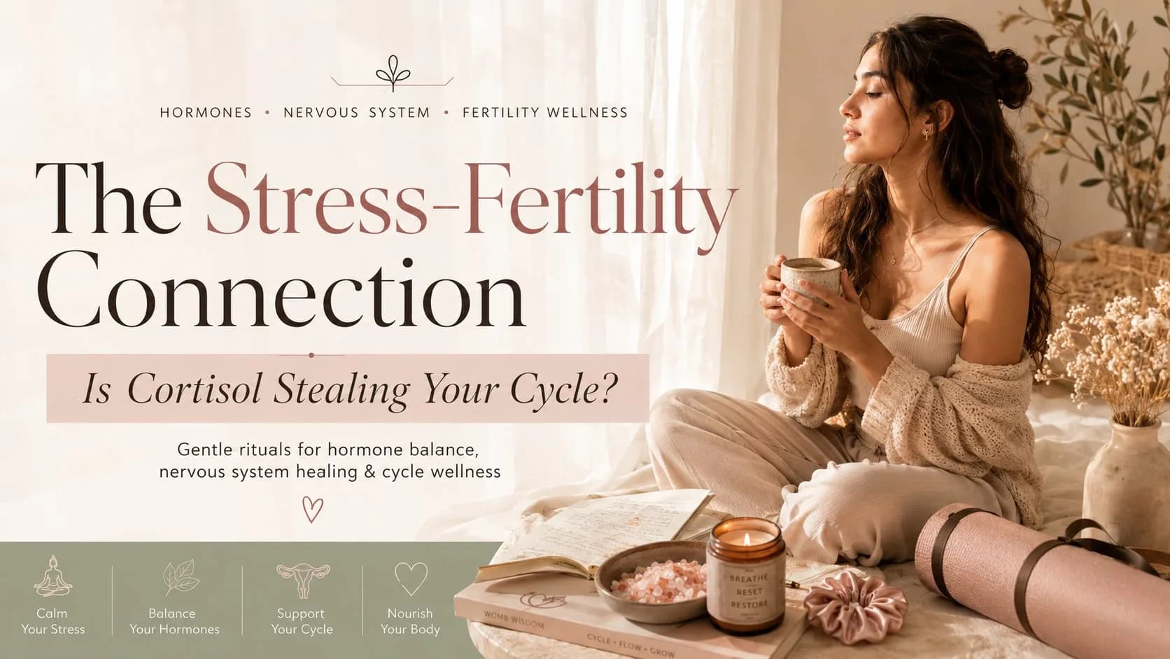 The Stress-Fertility Connection: Is Cortisol Stealing Your Cycle?
