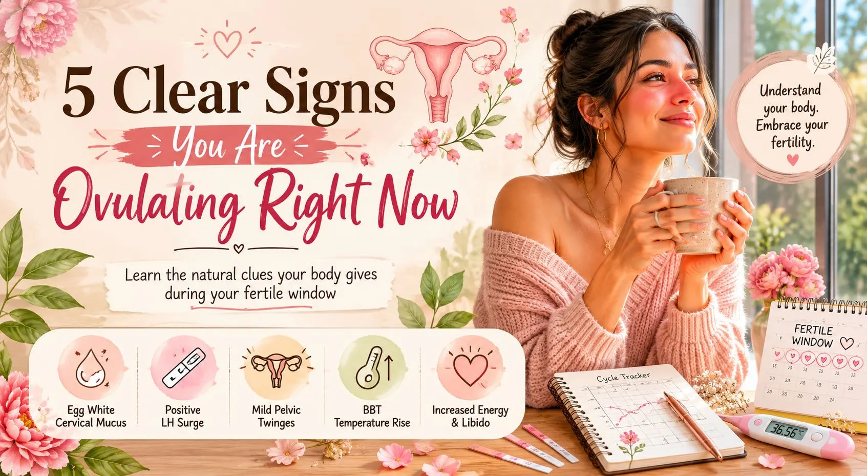 5 Clear Signs You Are Ovulating Right Now