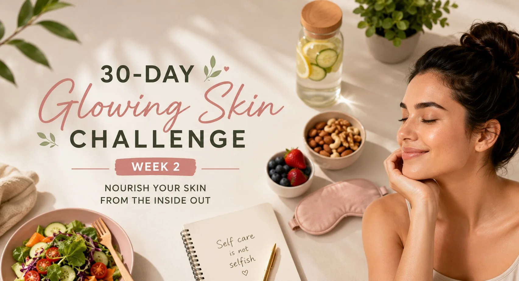 30-Day Glowing Skin Challenge – Week 2: Nourish Your Skin from the Inside Out