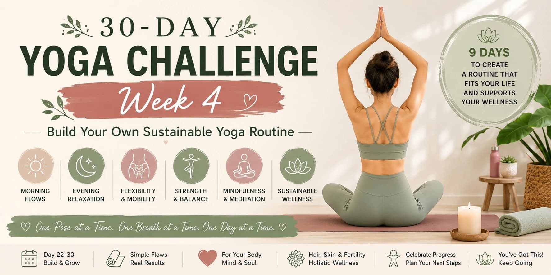 30-Day Yoga Challenge – Week 4: Build Your Own Sustainable Yoga Routine
