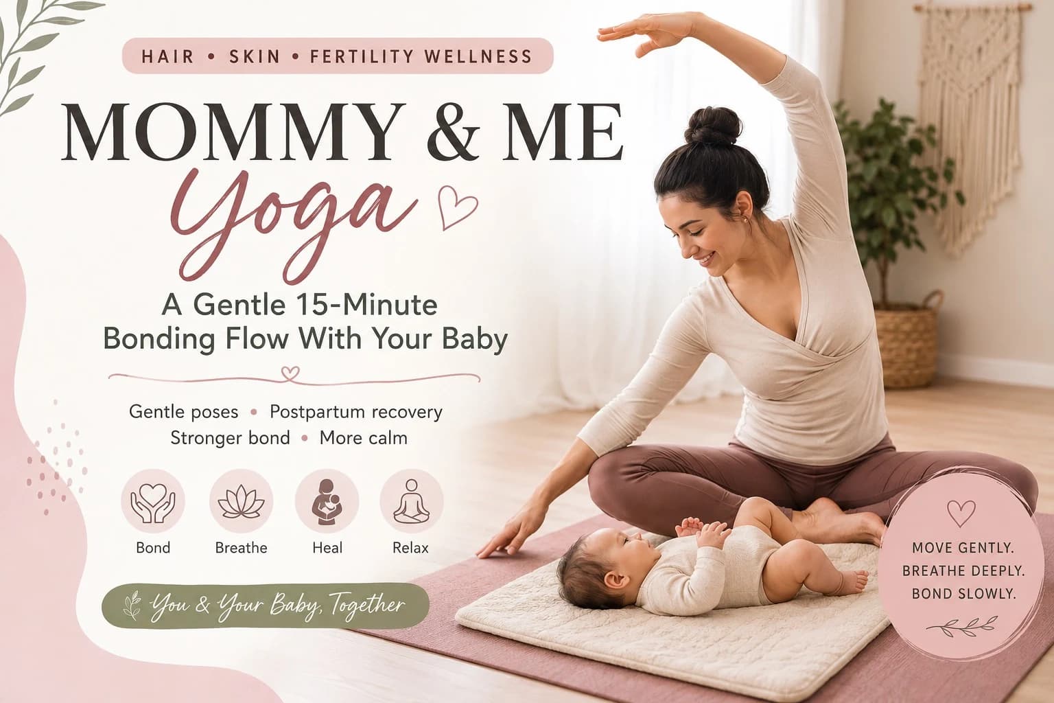 Mommy & Me Yoga: A Gentle 15-Minute Bonding Flow With Your Baby