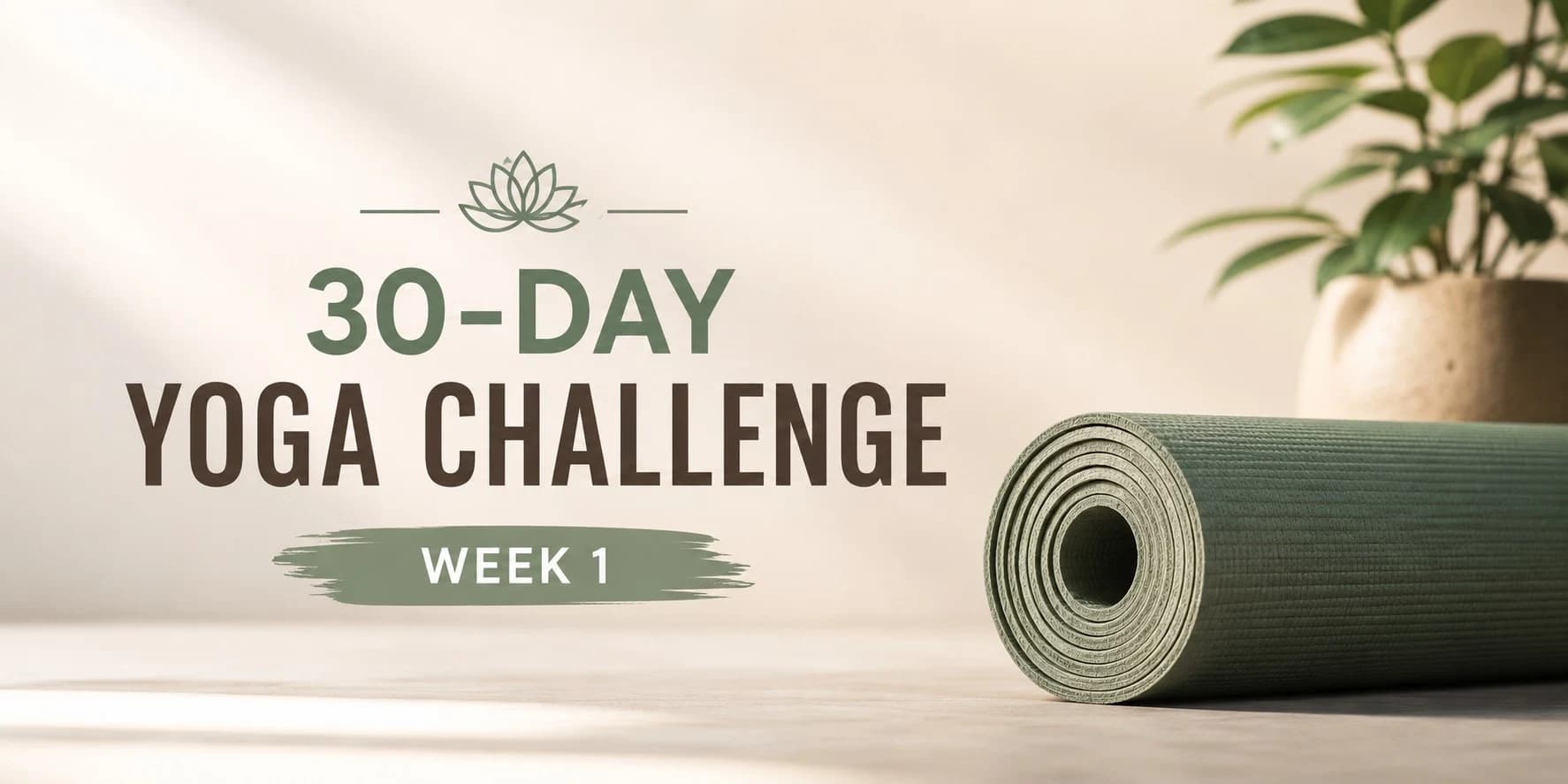 30-Day Yoga Challenge β Week 1: Build Your Foundation for Hair, Skin & Fertility Wellness
